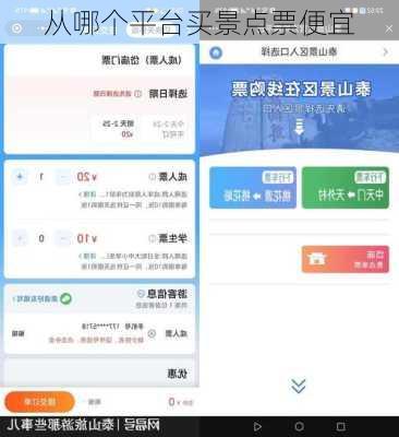 从哪个平台买景点票便宜