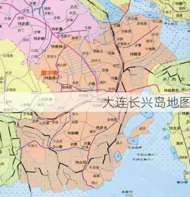 大连长兴岛地图