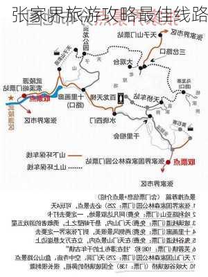 张家界旅游攻略最佳线路