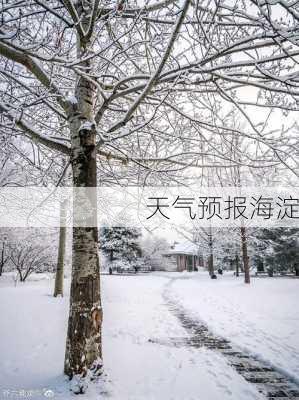 天气预报海淀