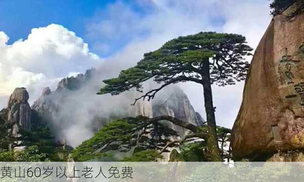 黄山60岁以上老人免费