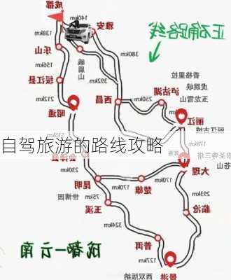 自驾旅游的路线攻略