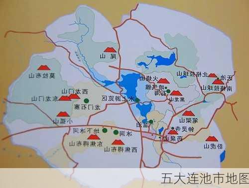 五大连池市地图