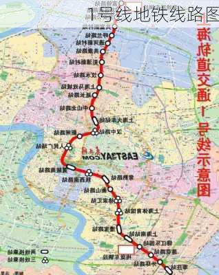 1号线地铁线路图