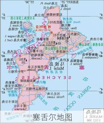 塞舌尔地图