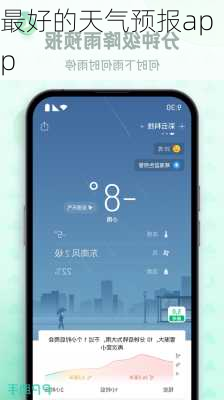 最好的天气预报app