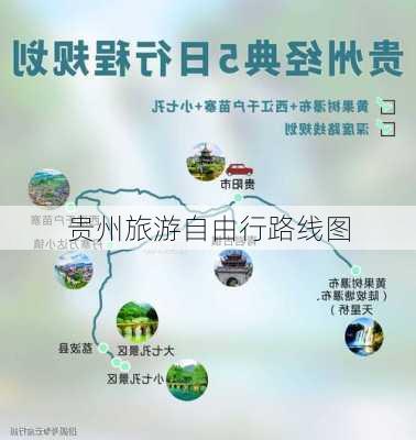 贵州旅游自由行路线图