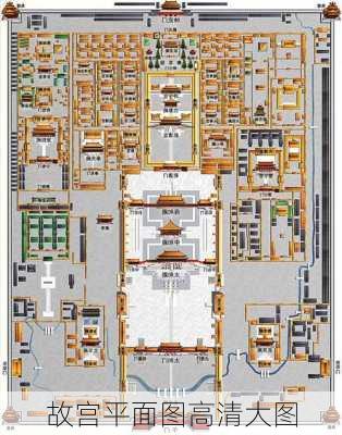 故宫平面图高清大图