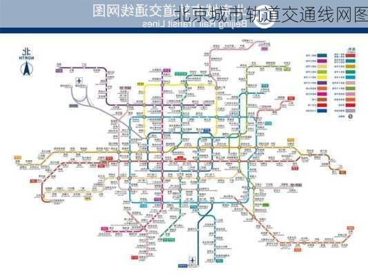 北京城市轨道交通线网图