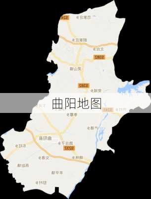 曲阳地图