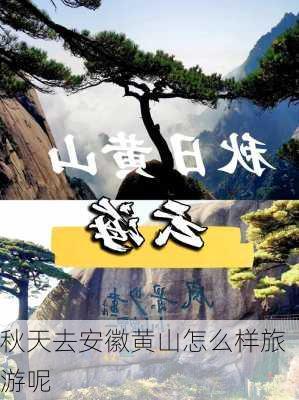 秋天去安徽黄山怎么样旅游呢