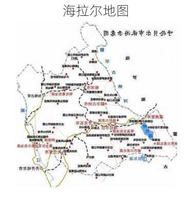 海拉尔地图