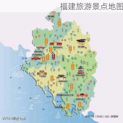 福建旅游景点地图