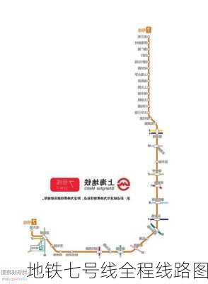 地铁七号线全程线路图