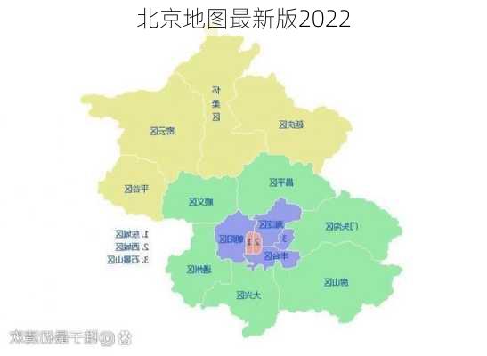 北京地图最新版2022