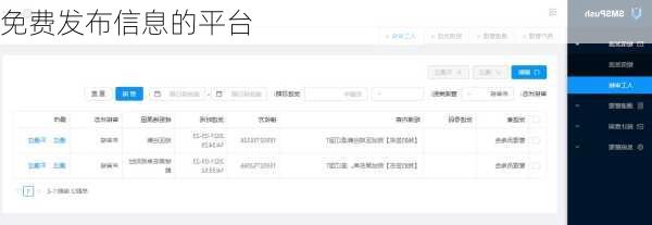 免费发布信息的平台