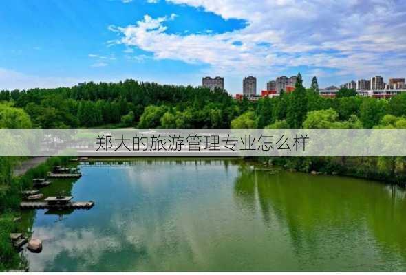 郑大的旅游管理专业怎么样