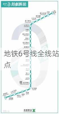 地铁6号线全线站点