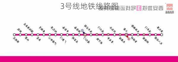 3号线地铁线路图