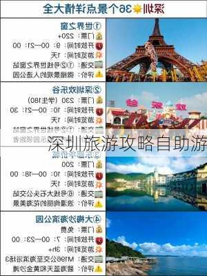 深圳旅游攻略自助游